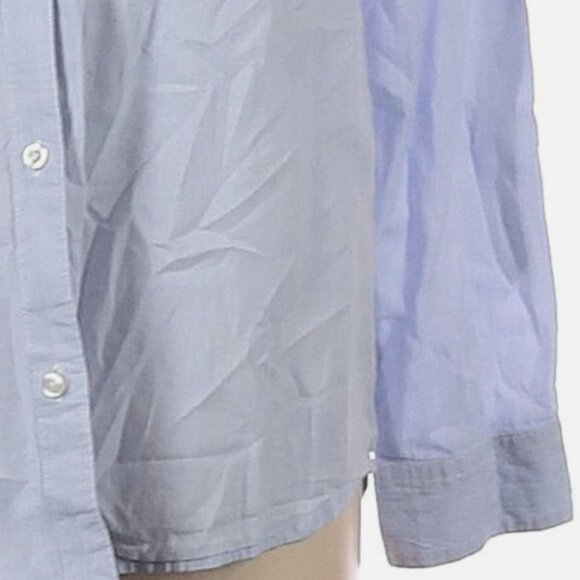 Japna Women Blue Long Sleeve Button-Down Shirt - Picture 2 of 7